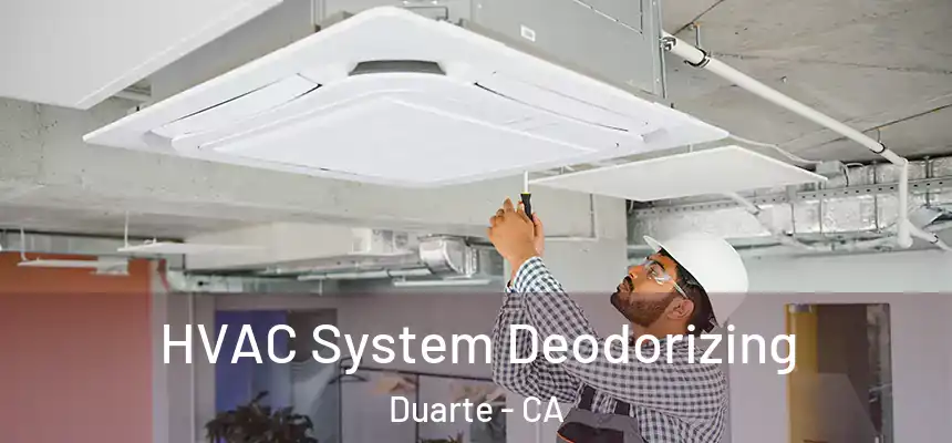 HVAC System Deodorizing Duarte - CA